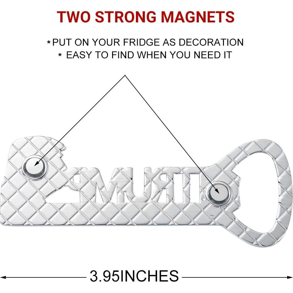 Set Abrebotellas y Cuchara de Café Donald Trump 2024 - Star Miss River