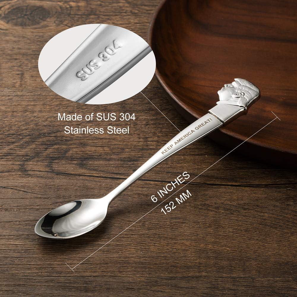 Set Abrebotellas y Cuchara de Café Donald Trump 2024 - Star Miss River