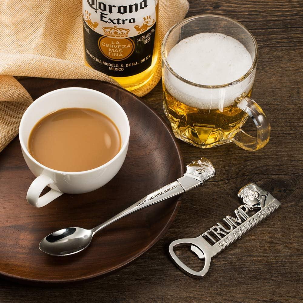 Set Abrebotellas y Cuchara de Café Donald Trump 2024 - Star Miss River