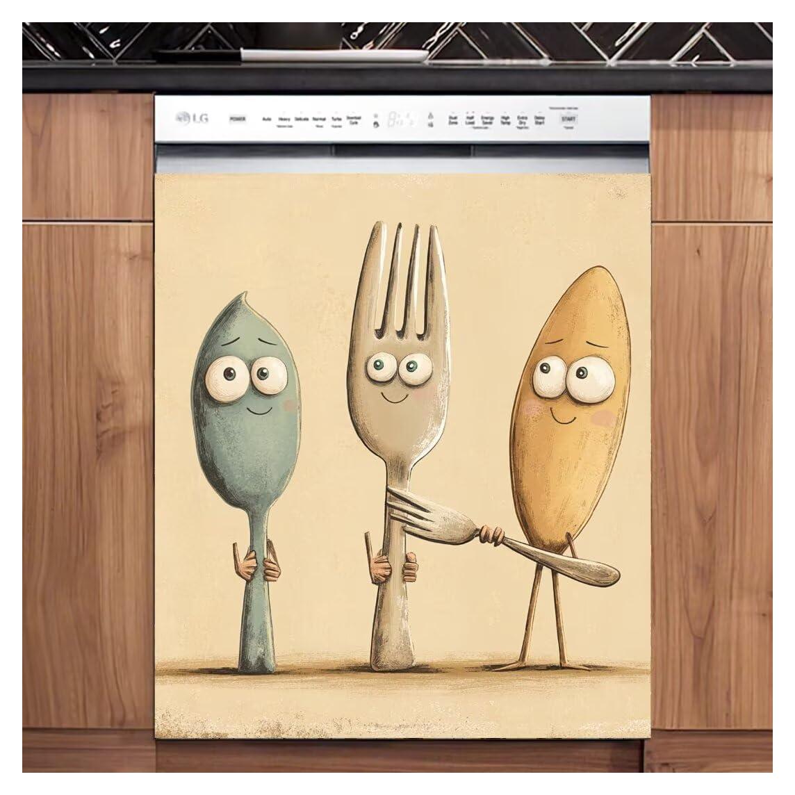 Cubierta Magnética RTHDG para Lavavajillas 58x66 cm Utensilios