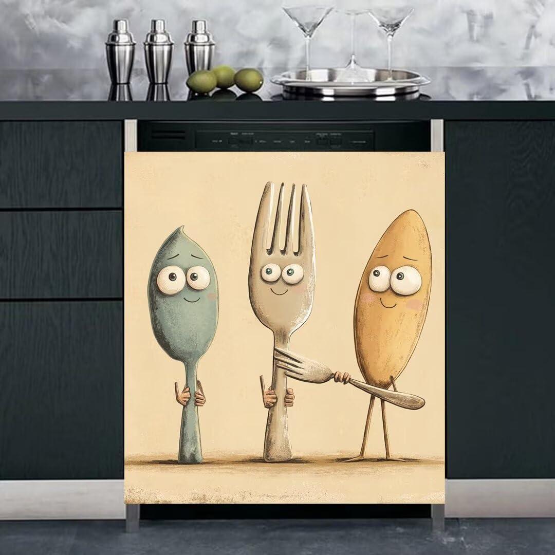 Cubierta Magnética RTHDG para Lavavajillas 58x66 cm Utensilios