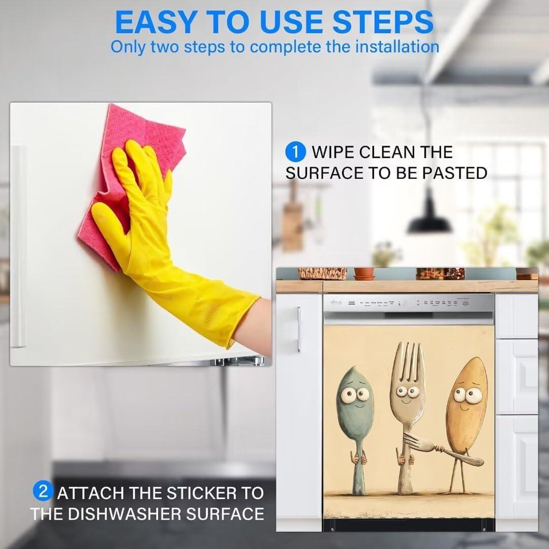 Cubierta Magnética RTHDG para Lavavajillas 58x66 cm Utensilios