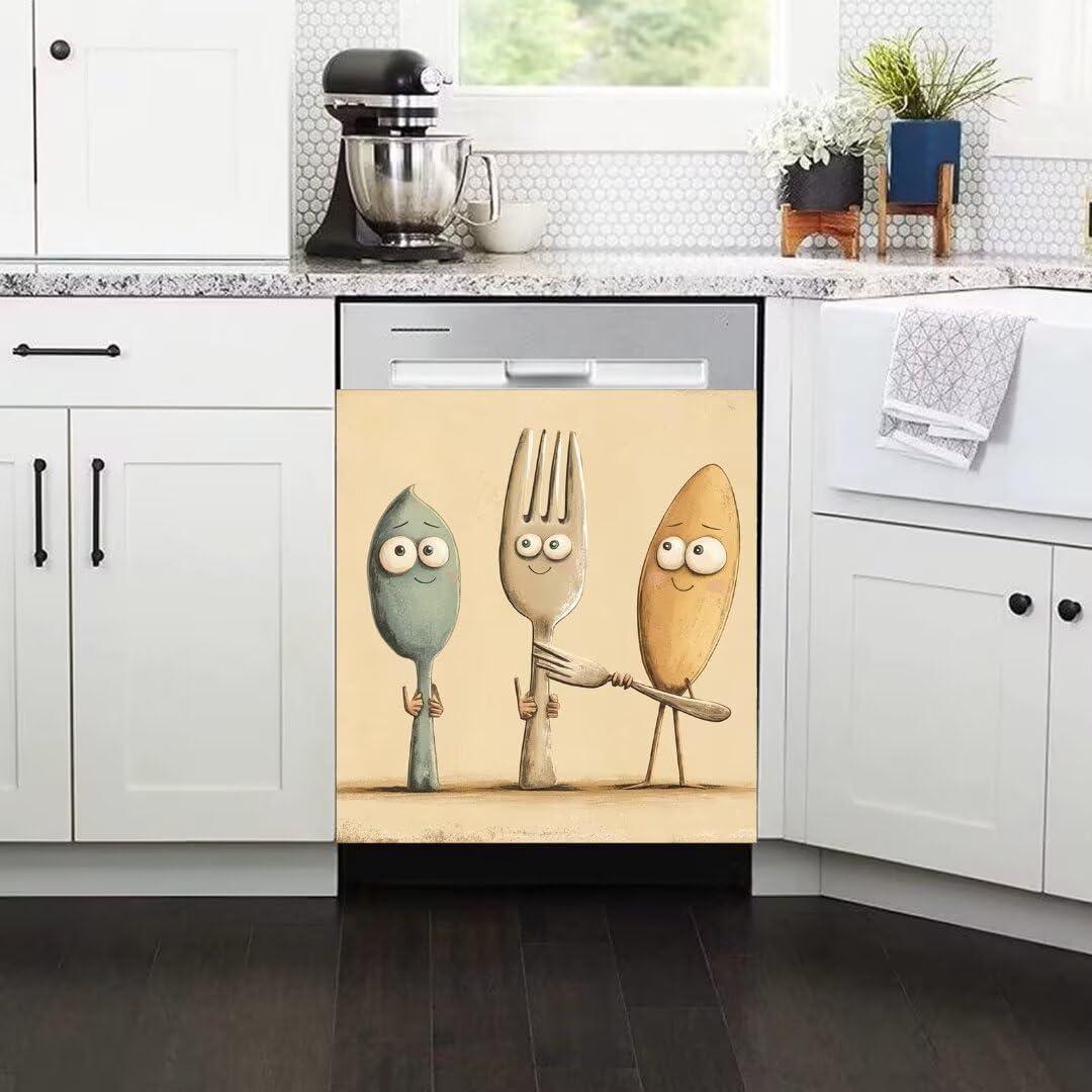 Cubierta Magnética RTHDG para Lavavajillas 58x66 cm Utensilios