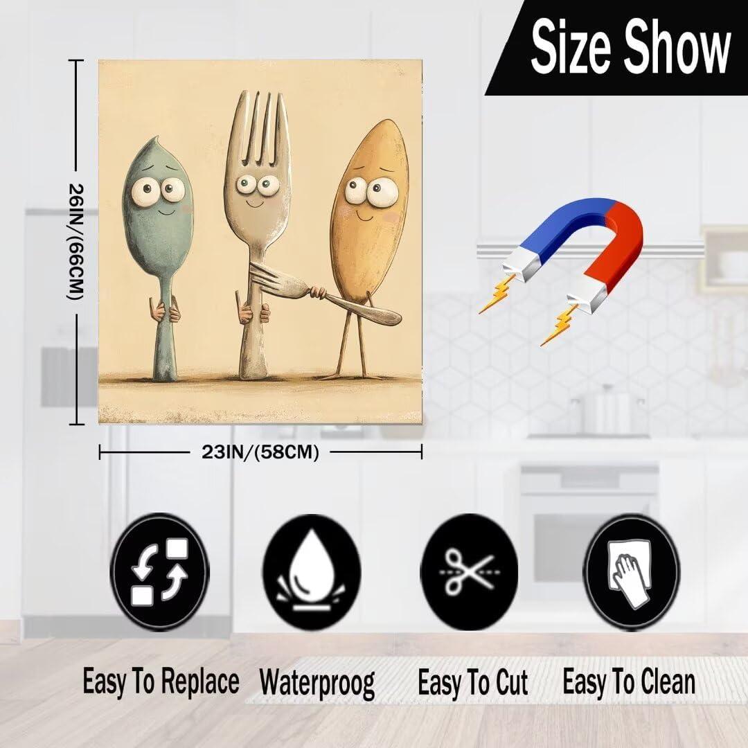 Cubierta Magnética RTHDG para Lavavajillas 58x66 cm Utensilios