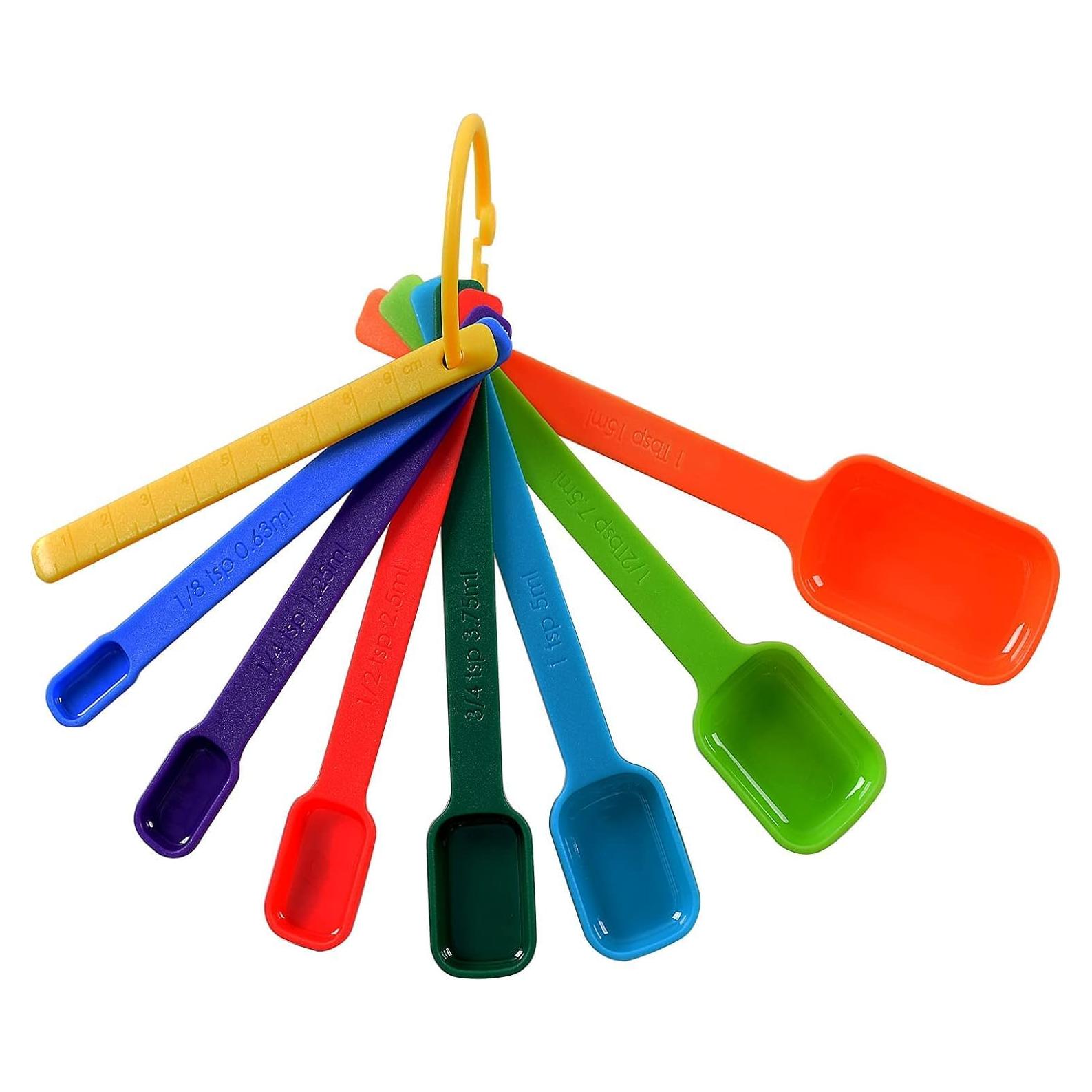 Cucharas Medidoras de Plástico DOTINGHUX 8 Piezas 15ml