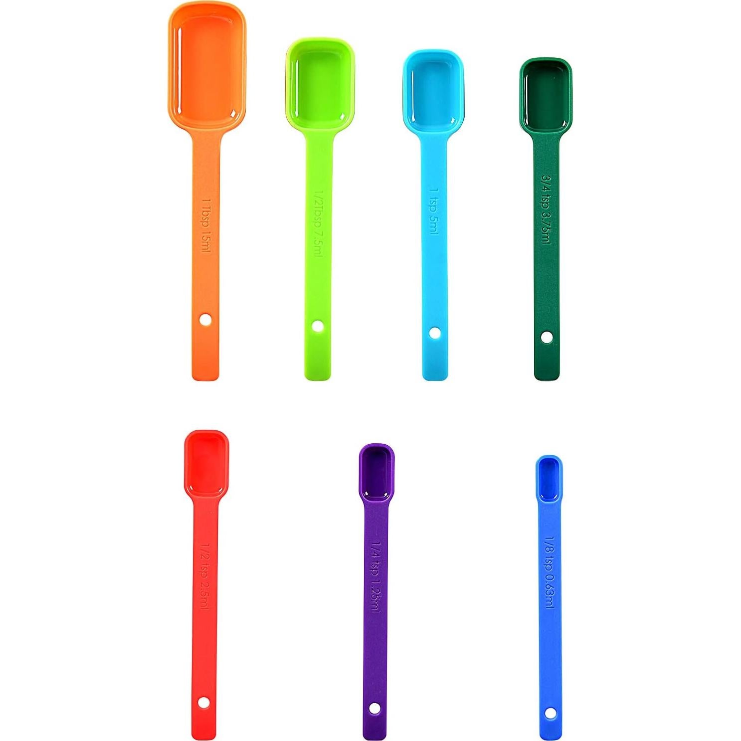 Cucharas Medidoras de Plástico DOTINGHUX 8 Piezas 15ml