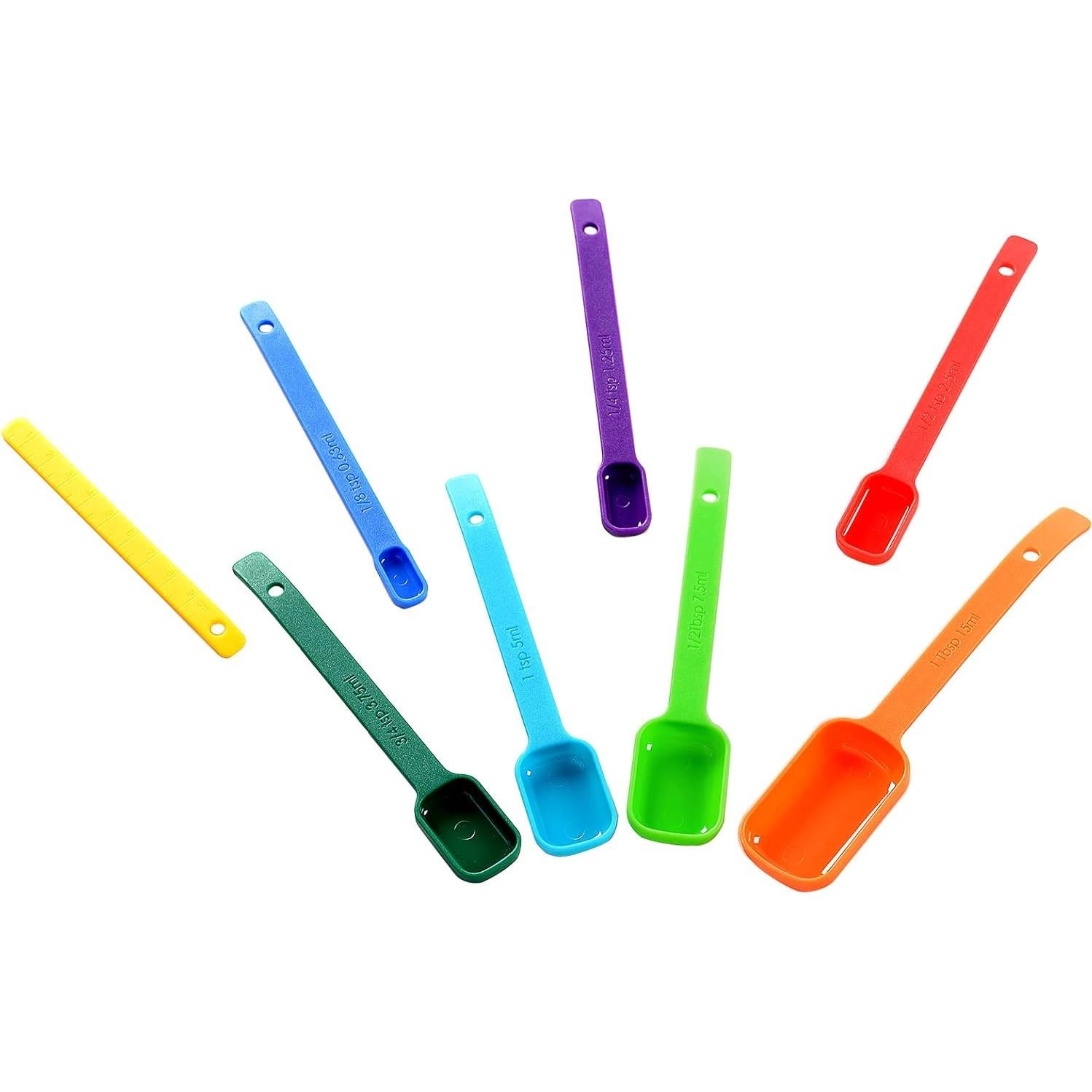 Cucharas Medidoras de Plástico DOTINGHUX 8 Piezas 15ml