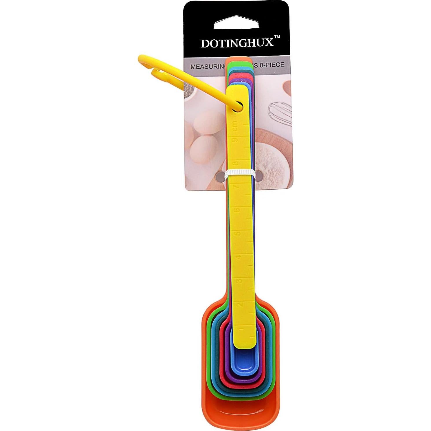 Cucharas Medidoras de Plástico DOTINGHUX 8 Piezas 15ml