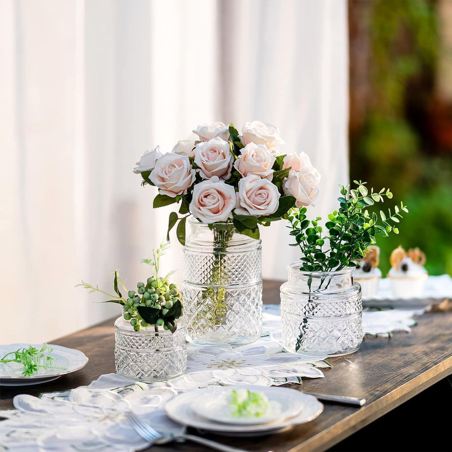 Tarro de Almacenamiento de Vidrio Prettidecor 1.89L con Tapa de Bambú