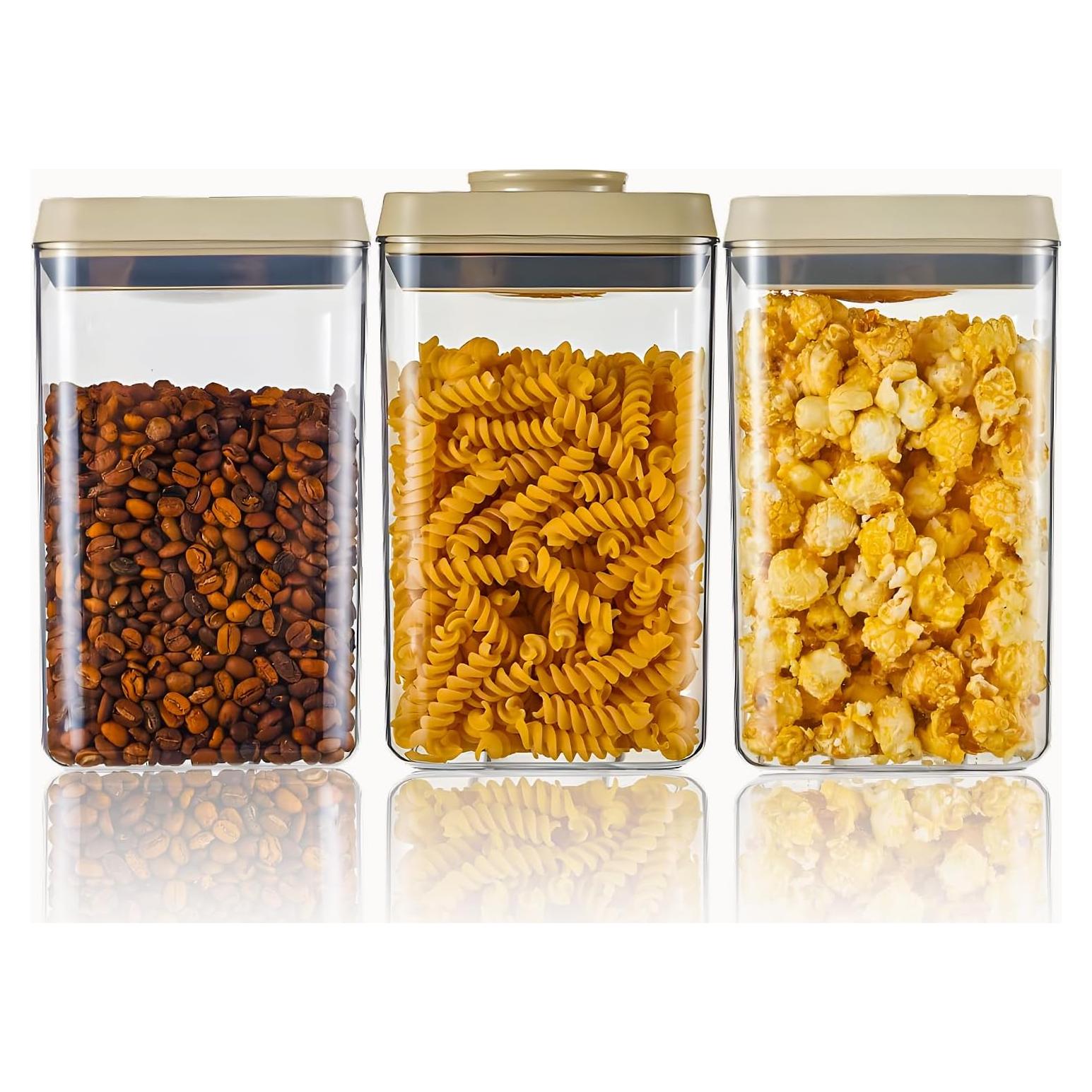 Contenedores de Almacenamiento UFORU Herméticos 3 Pcs 1.7L