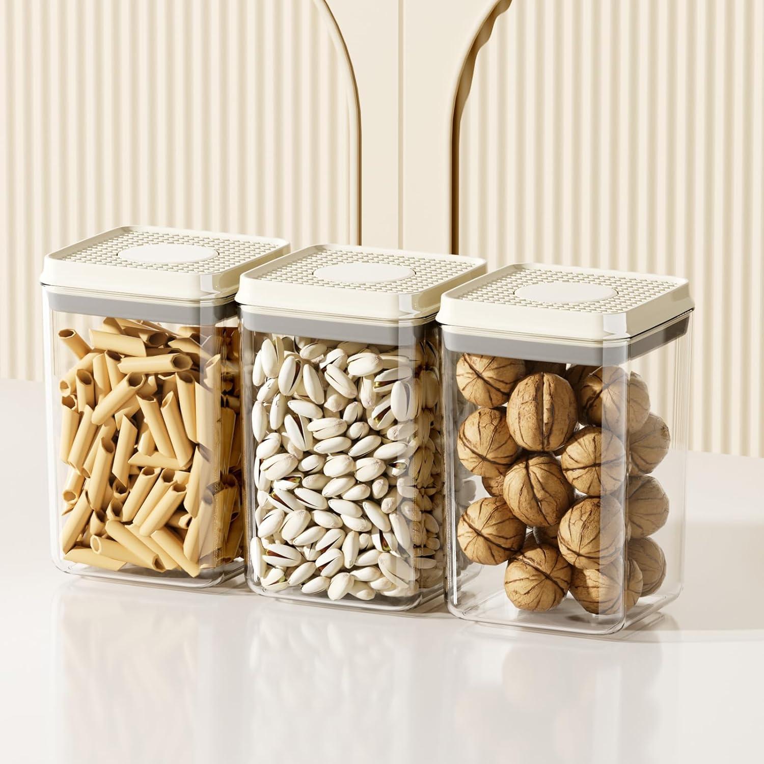 Contenedores de Almacenamiento UFORU Herméticos 3 Pcs 1.7L