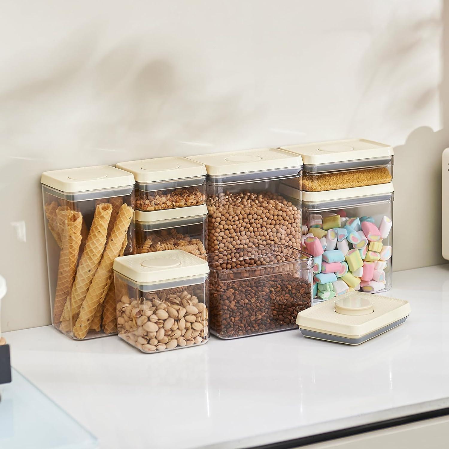 Contenedores de Almacenamiento UFORU Herméticos 3 Pcs 1.7L