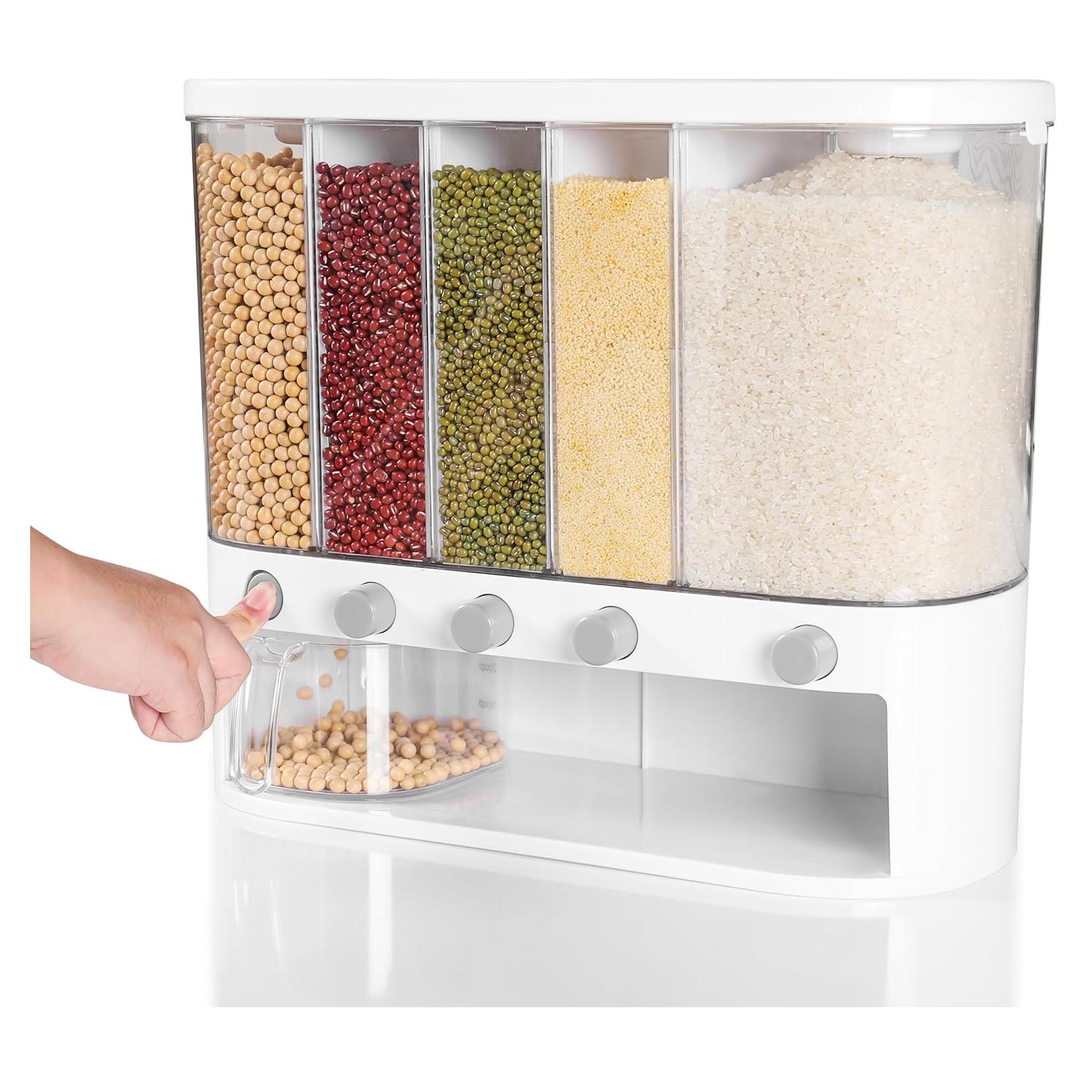 Dispensador de Alimentos Secos Montable EP Creations 5 Rejillas