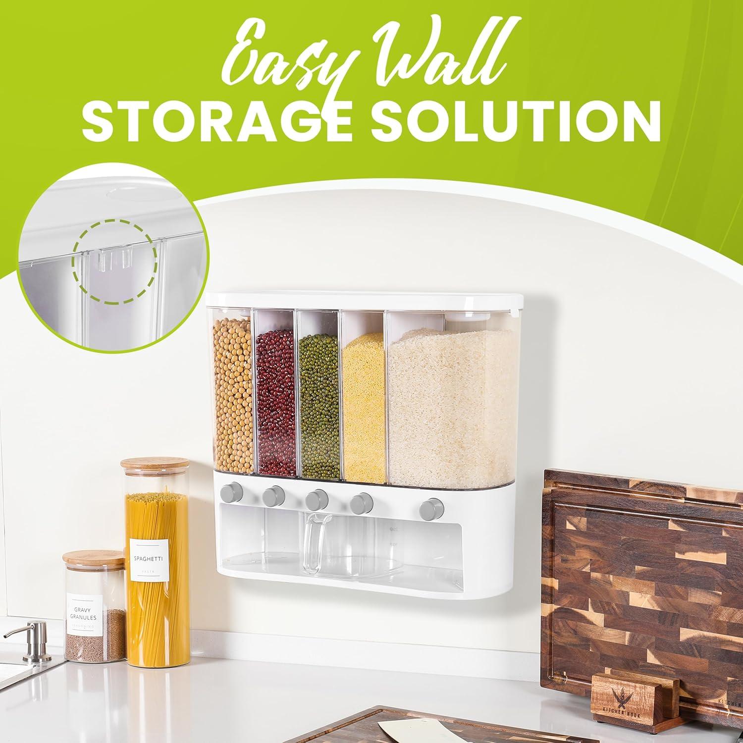 Dispensador de Alimentos Secos Montable EP Creations 5 Rejillas