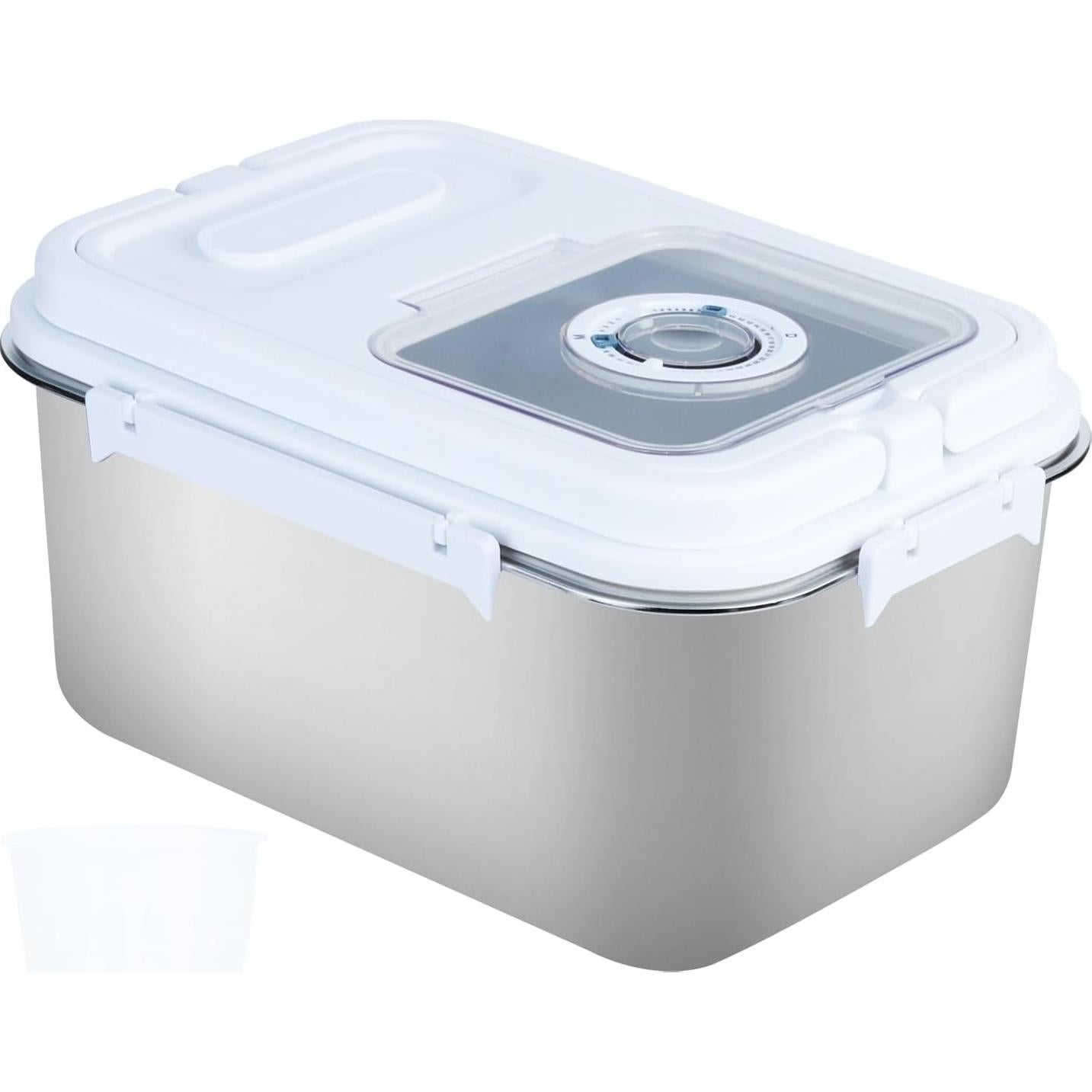 Contenedor de Almacenamiento Hermético PENCK 9kg Acero Inoxidable