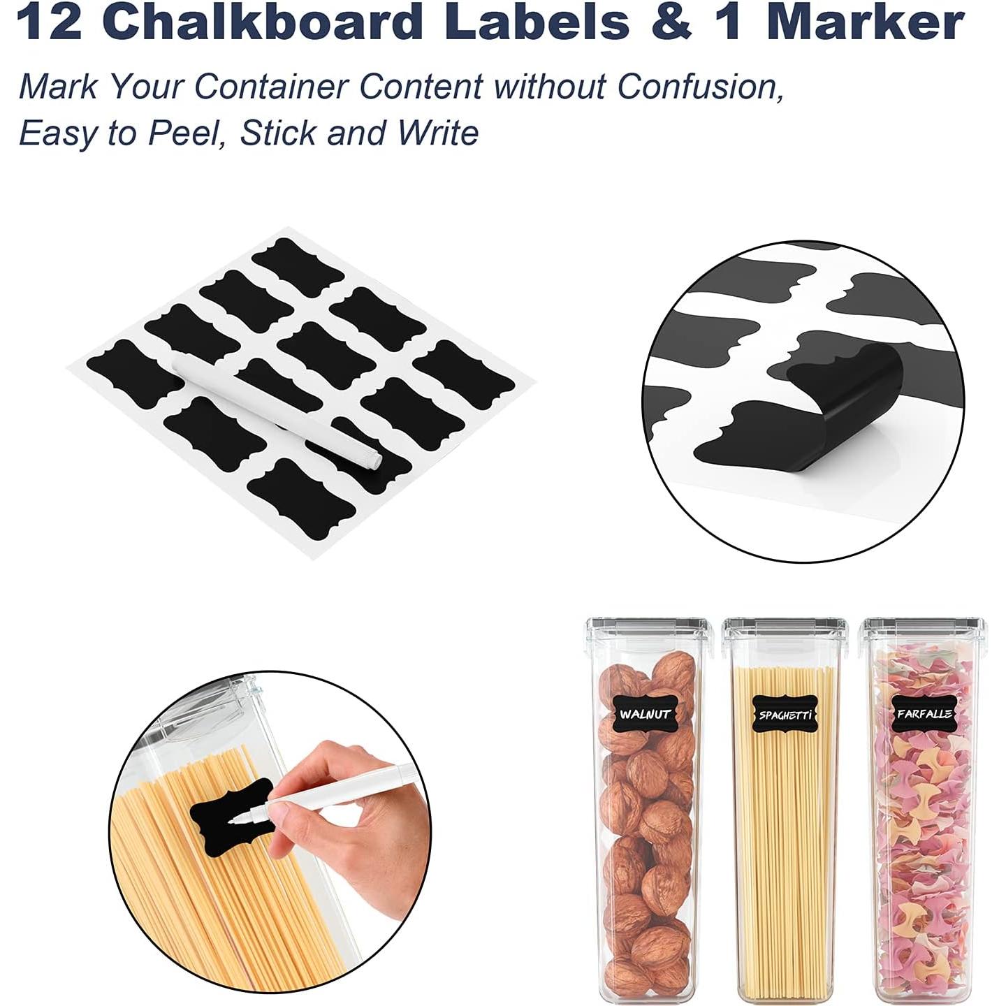 Contenedores de Almacenamiento Hermético de Alimentos 2.8L - 2 Piezas