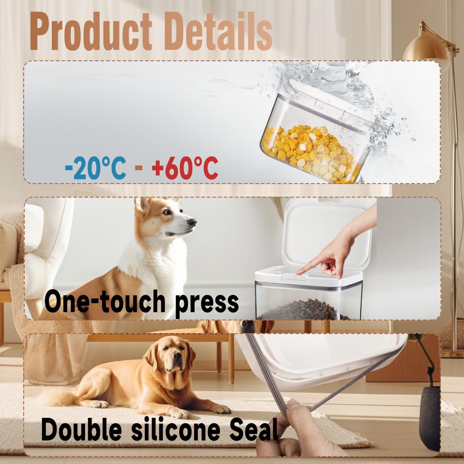 Contenedor de Almacenamiento de Comida para Mascotas LivLab 5.5L