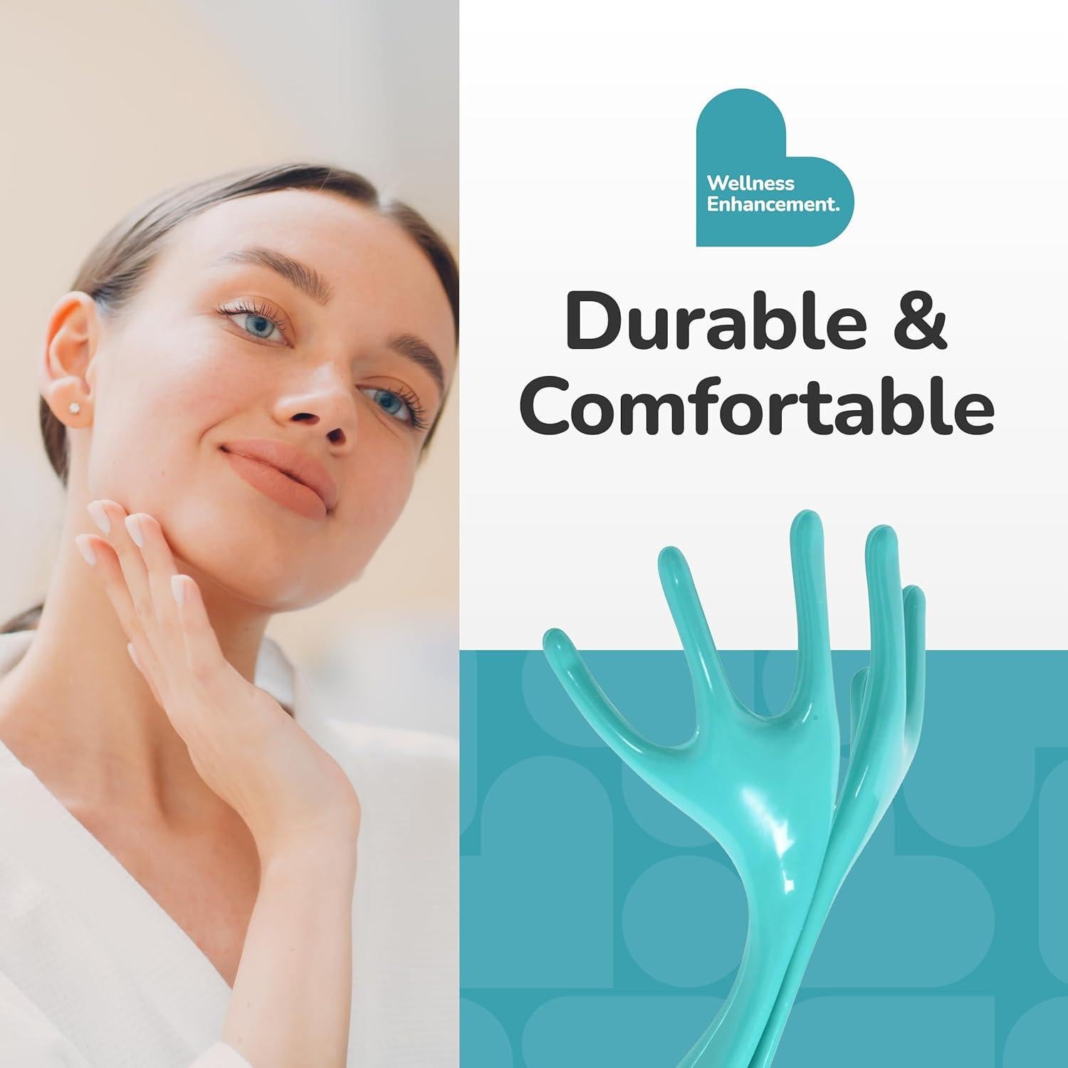 Masajeador de Cabeza BioSwiss 4 Perillas Ergonómico