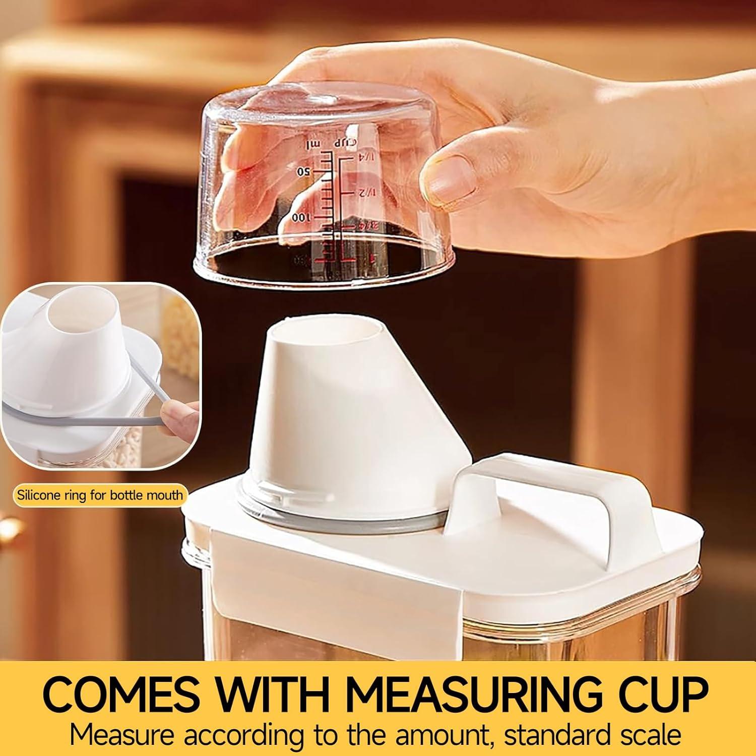 Contenedor de Cereal y Dispensador SZRUNZHU 1.1L y 2.3L