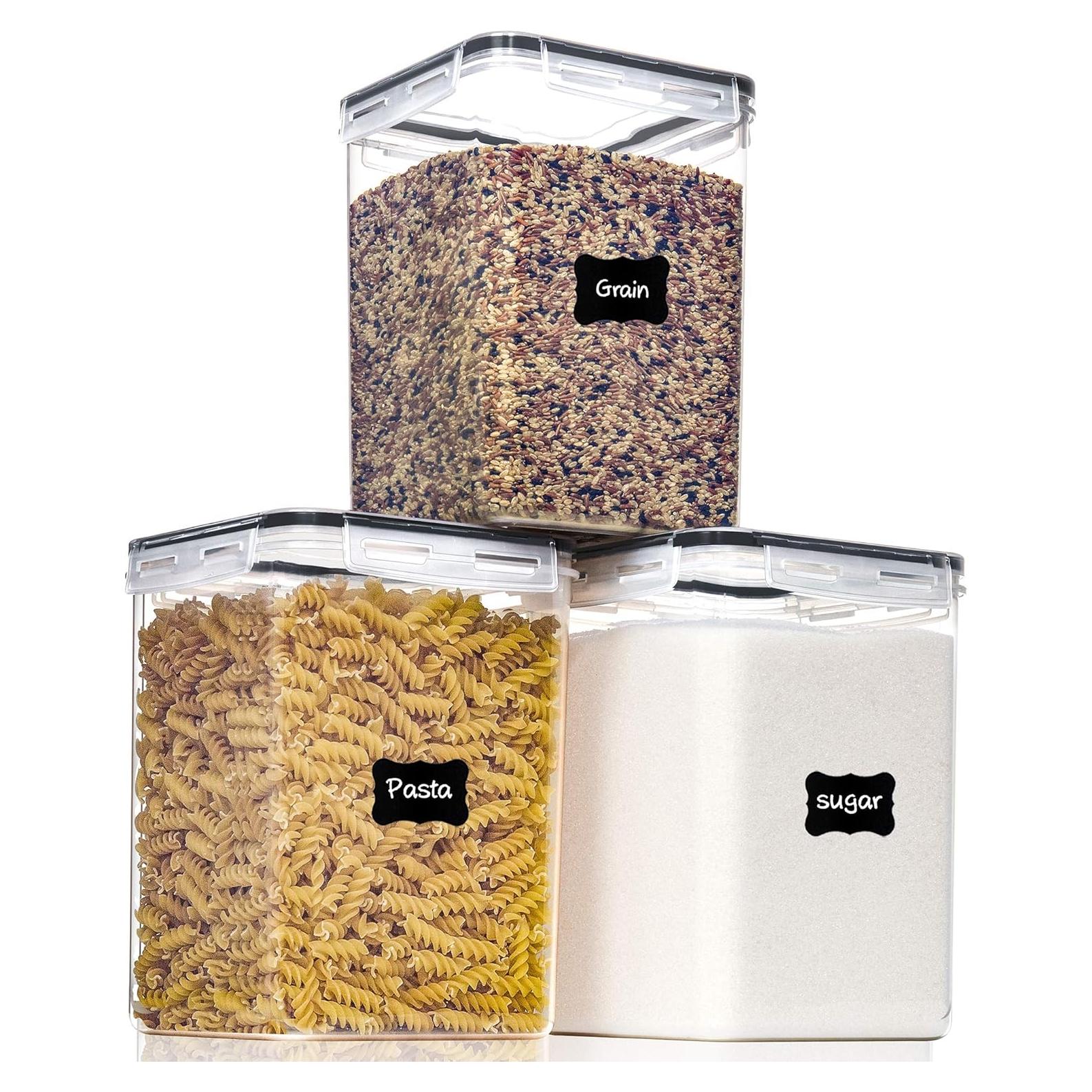 Contenedores de Almacenamiento Hermético PANTRYSTAR 5.2L 3PCS