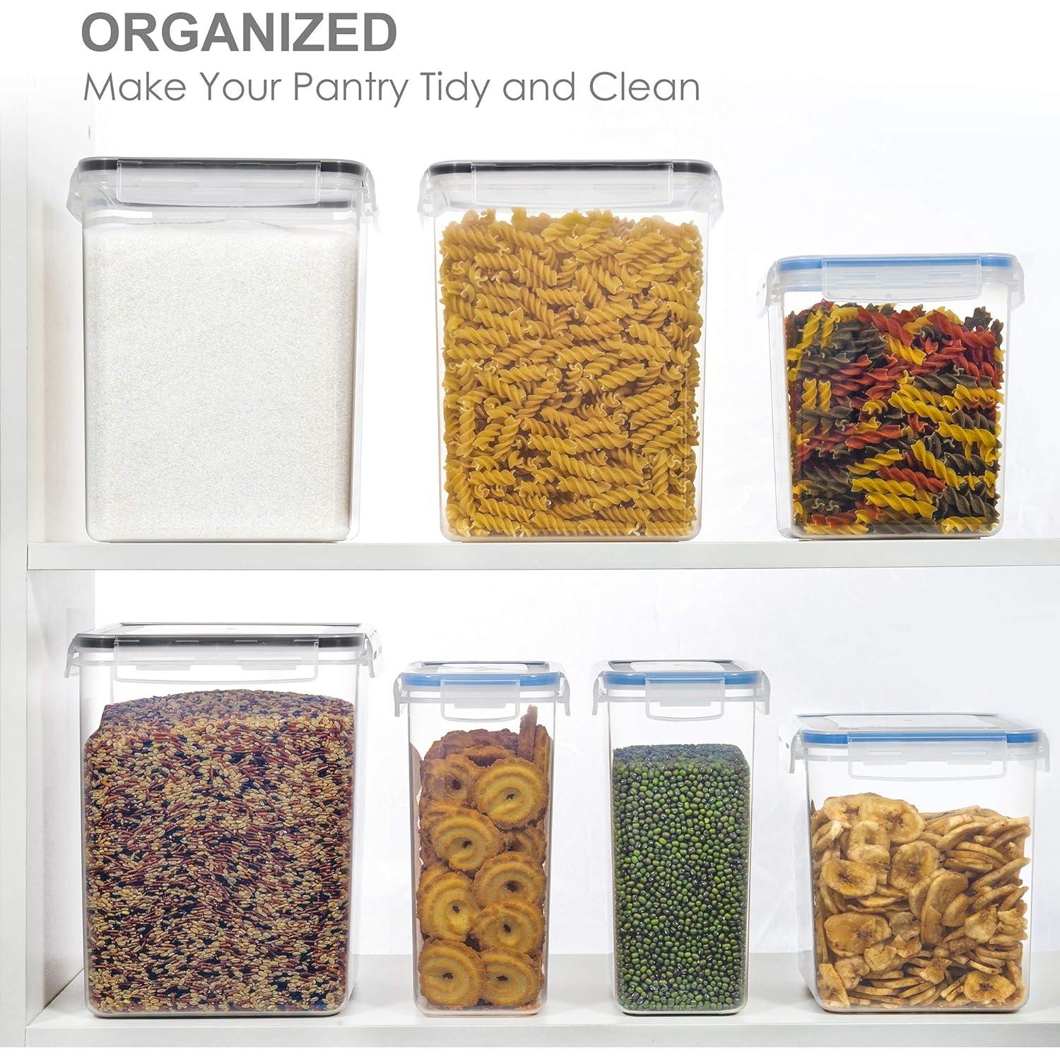 Contenedores de Almacenamiento Hermético PANTRYSTAR 5.2L 3PCS