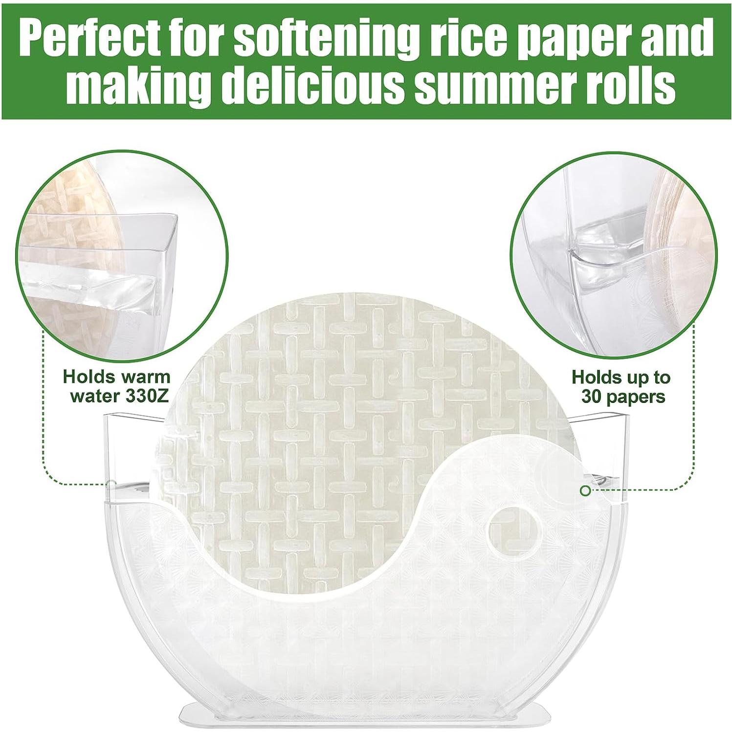 Tazón de Agua para Papel de Arroz ARGCONNER - 2 Piezas