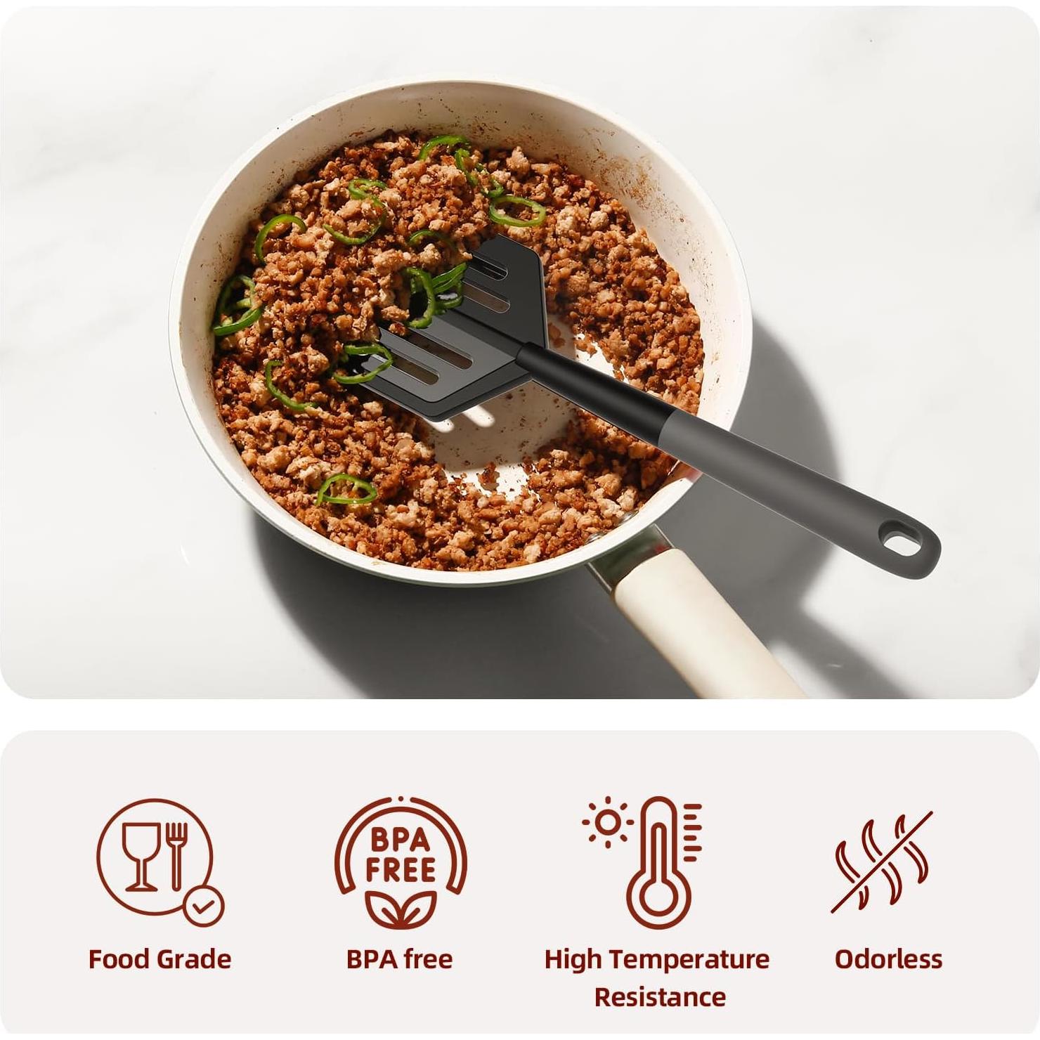 Picador de Carne 2 en 1 Mage Crab - Antiadherente y Resistente al Calor