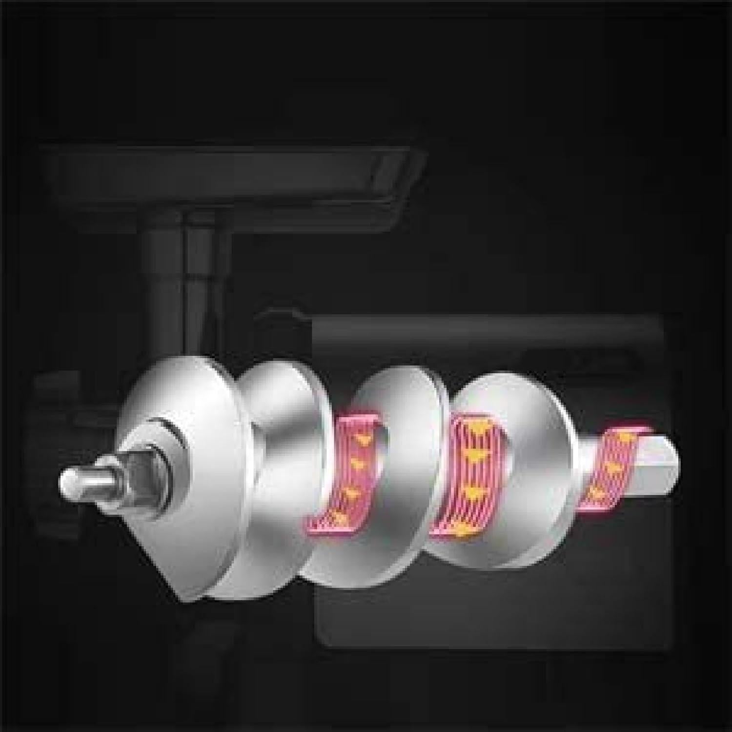 Tornillo de Picadora de Carne Tiiyee Acero Inoxidable 11.94cm