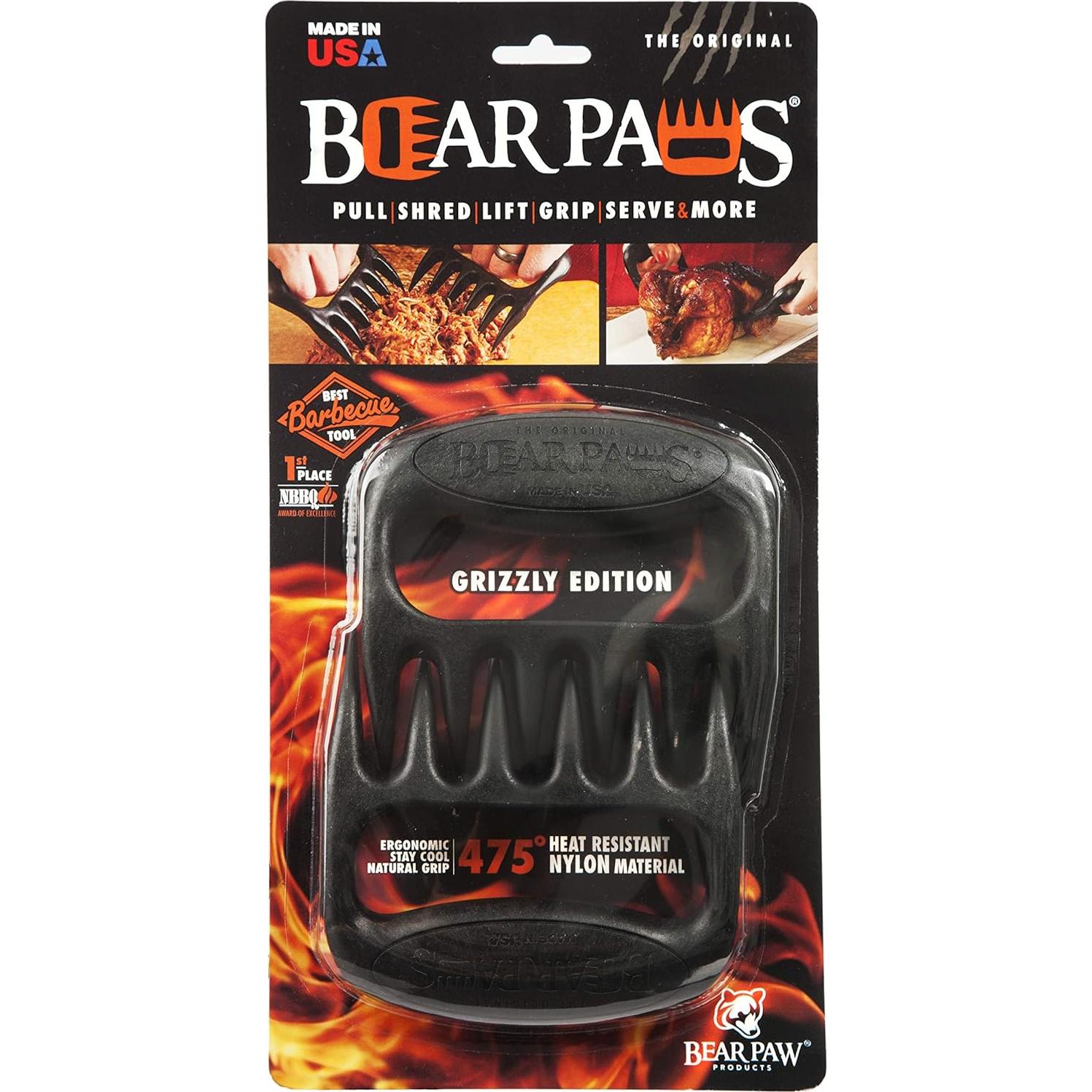 Garras de Carne Bear Paws - Desmenuzador de Nylon Negro