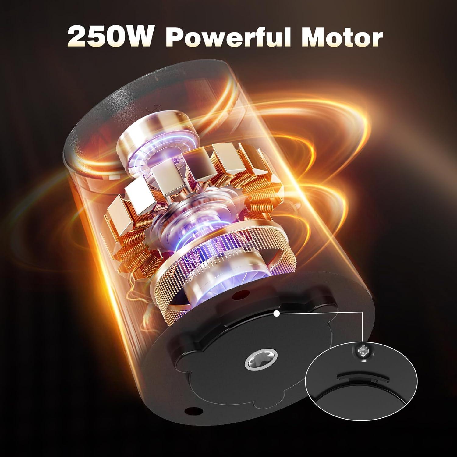 Desmenuzador de Pollo Eléctrico BlueFire 250W 1.5L BPA Free