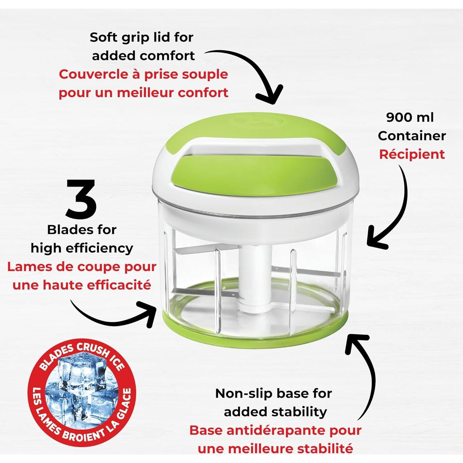 Picador Manual Starfrit 0.40 kg - Procesador Multiusos Verde