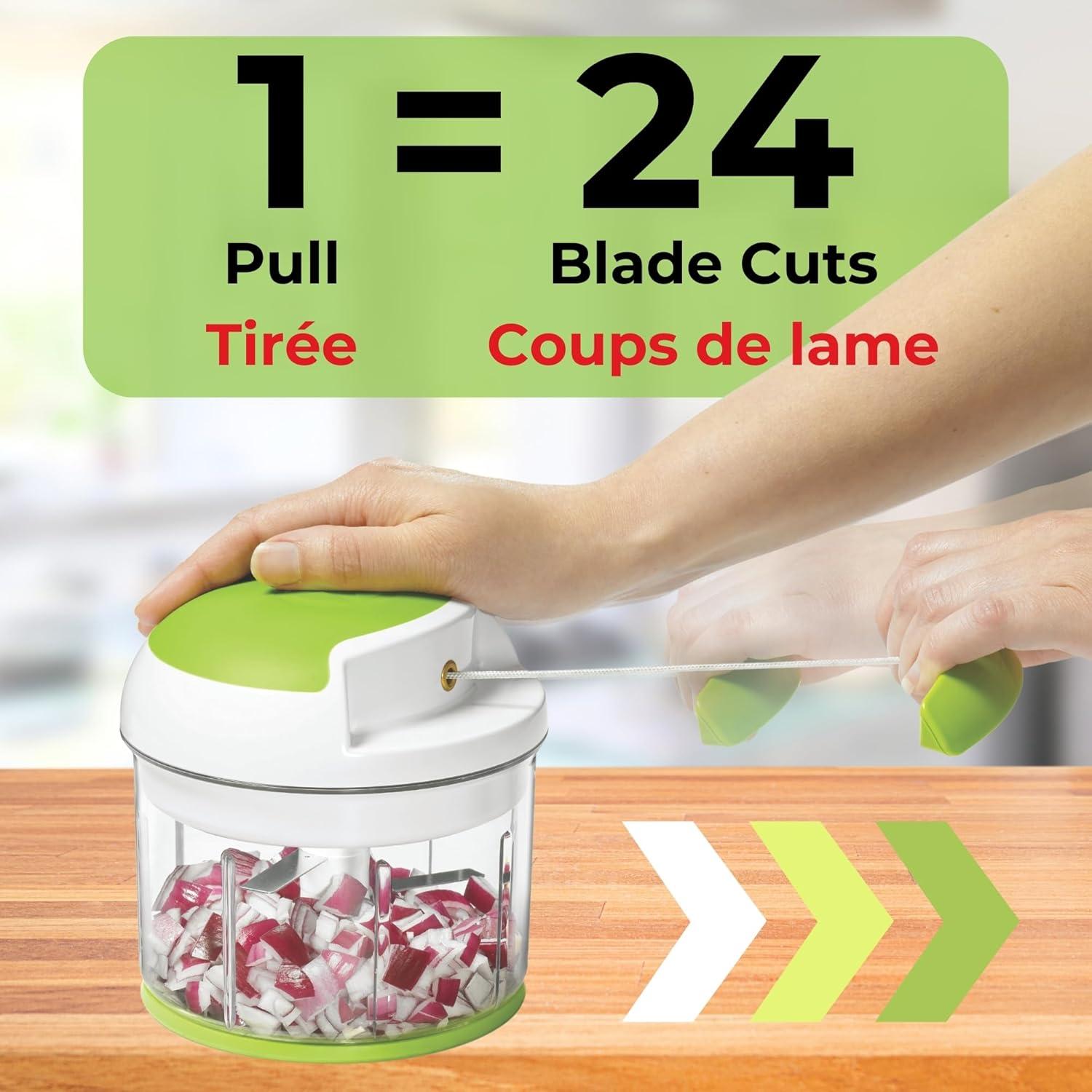 Picador Manual Starfrit 0.40 kg - Procesador Multiusos Verde