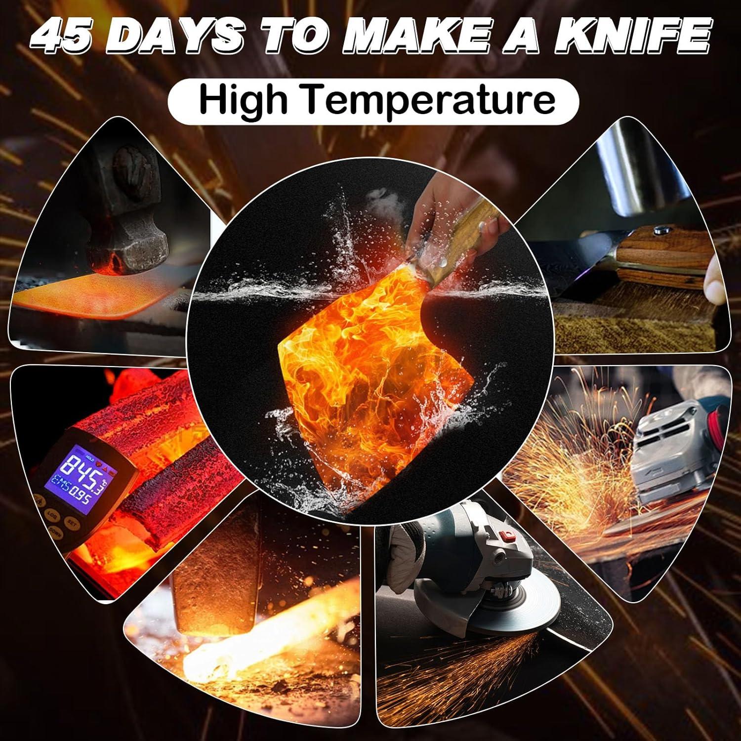 Cuchillo de Hacha para Carne Forgyronis 16 cm Acero Inoxidable