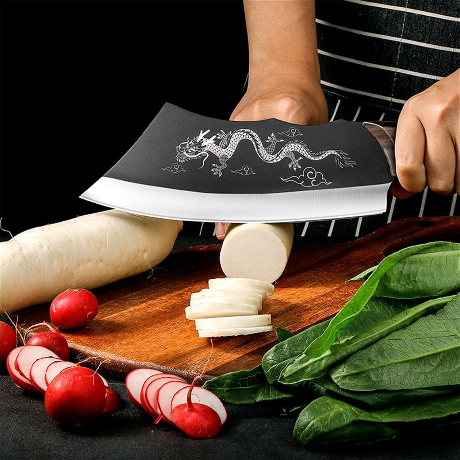 Cuchillo de Carnicero Plys 20.32 cm Acero Inoxidable con Funda