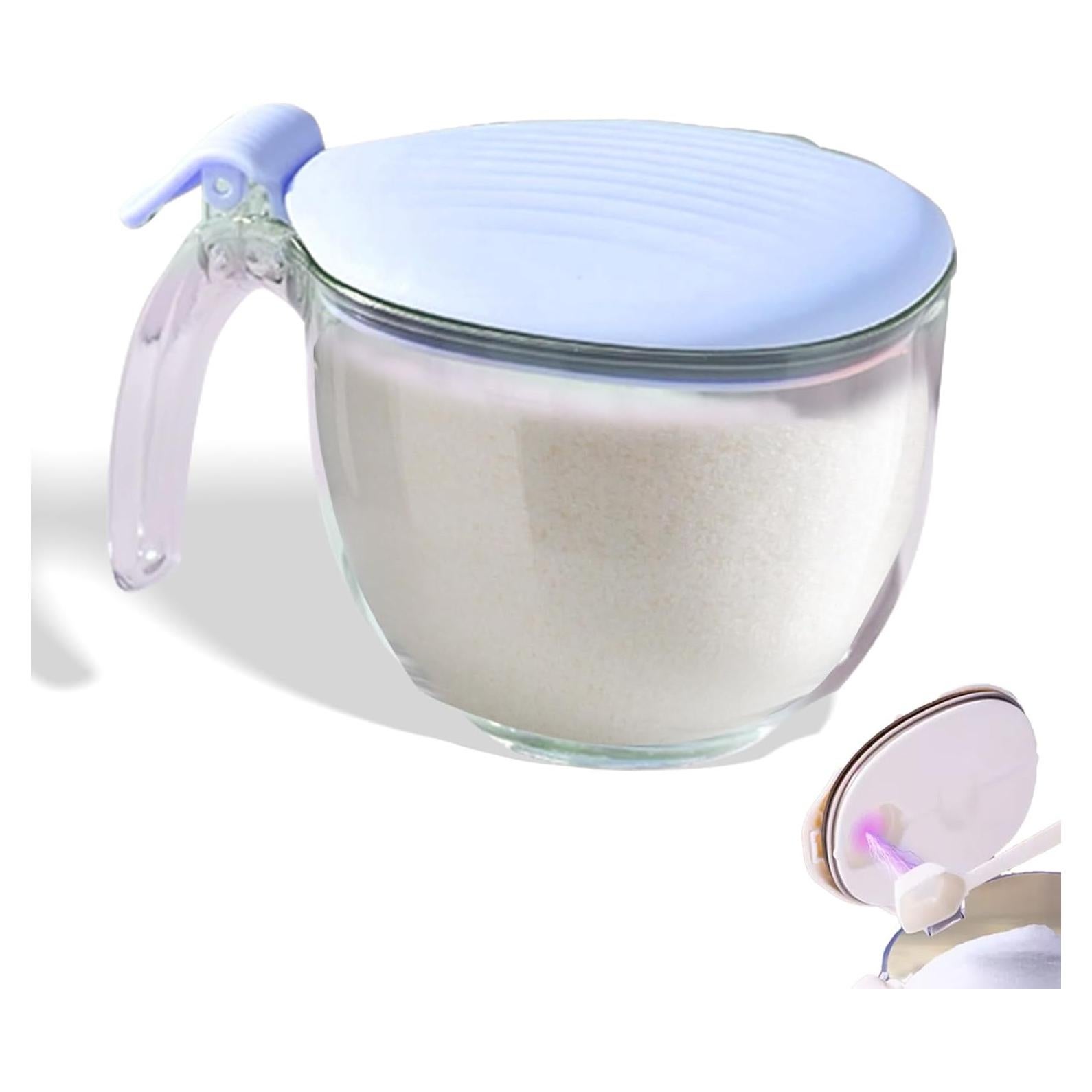 Juego de Tarros de Especias Magnéticos COVRA 0.5L Azul