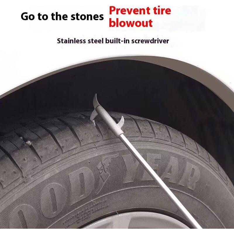 Kit de Eliminación de Piedras DeepCrush - 4 Herramientas de Neumáticos