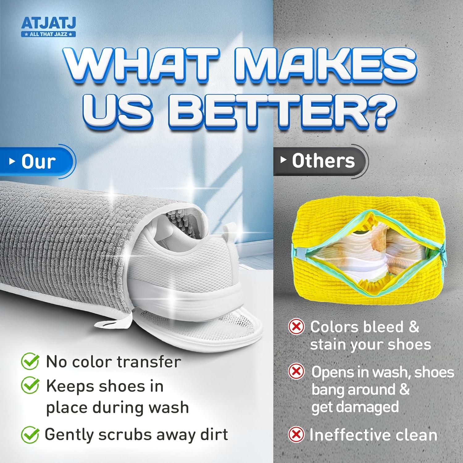 Bolsa de Lavado de Zapatos ATJATJ 38.1x16.5 cm Reutilizable