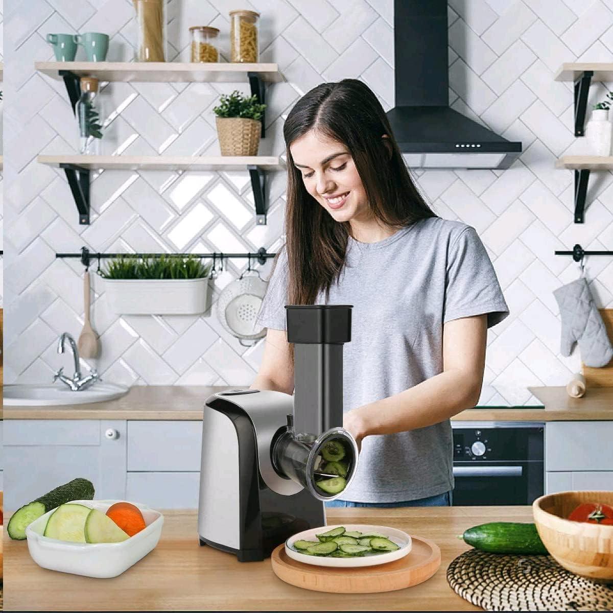 Rallador Eléctrico Homdox 5 en 1 150W para Verduras