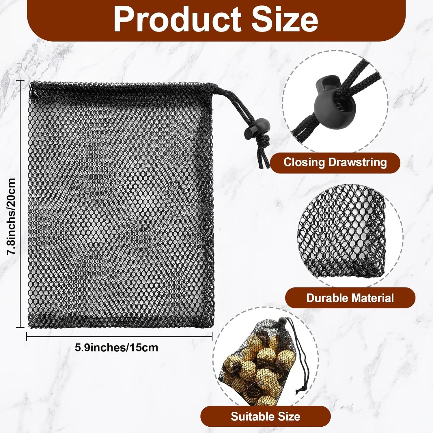 Bolsas de Malla con Cuerda UNOONE 14.99x19.81cm 6PCS