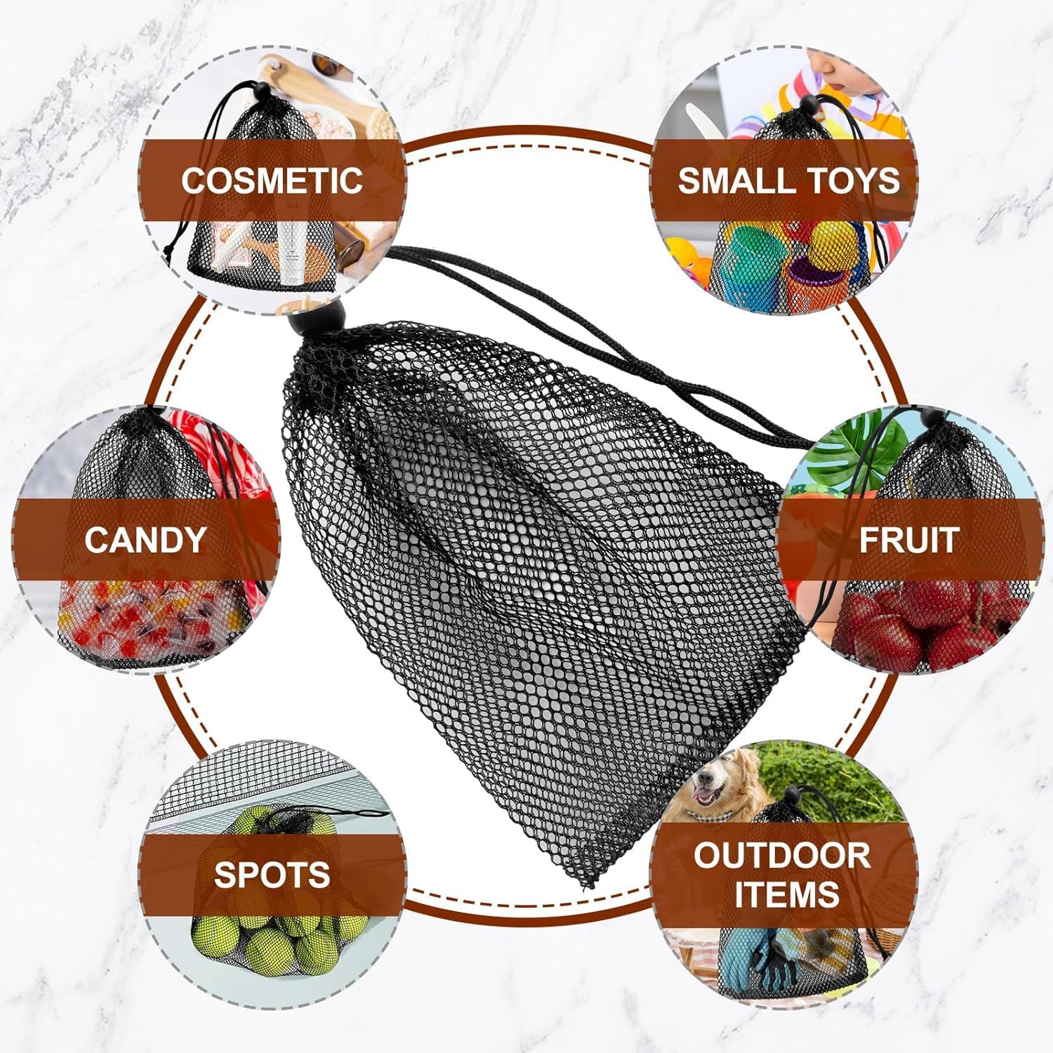 Bolsas de Malla con Cuerda UNOONE 14.99x19.81cm 6PCS