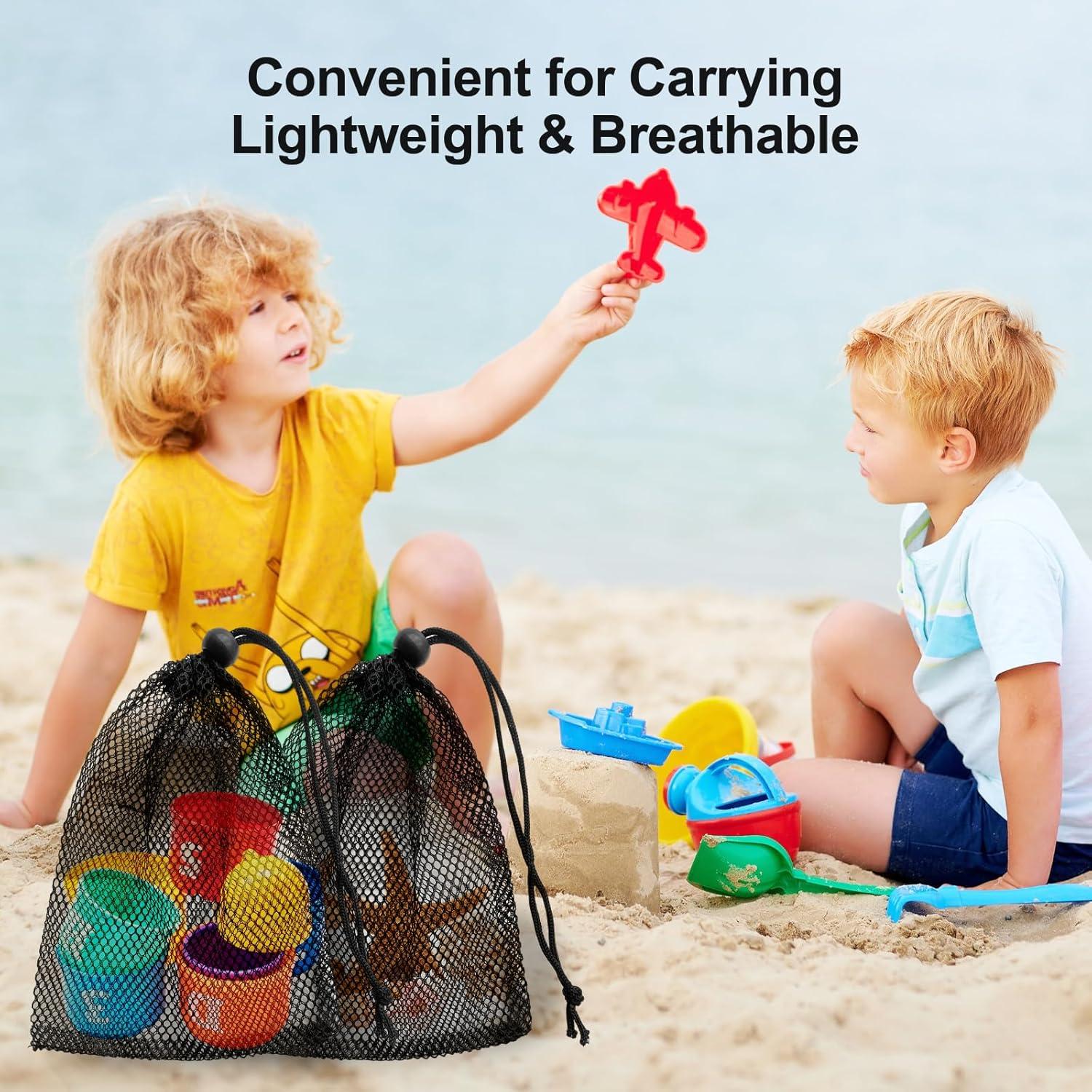 Bolsas de Malla con Cuerda UNOONE 14.99x19.81cm 6PCS