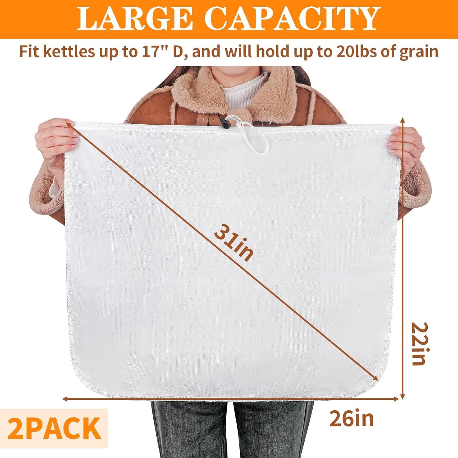 Bolsas de Cerveza Reutilizables COIDEA 66x56cm Paquete de 2