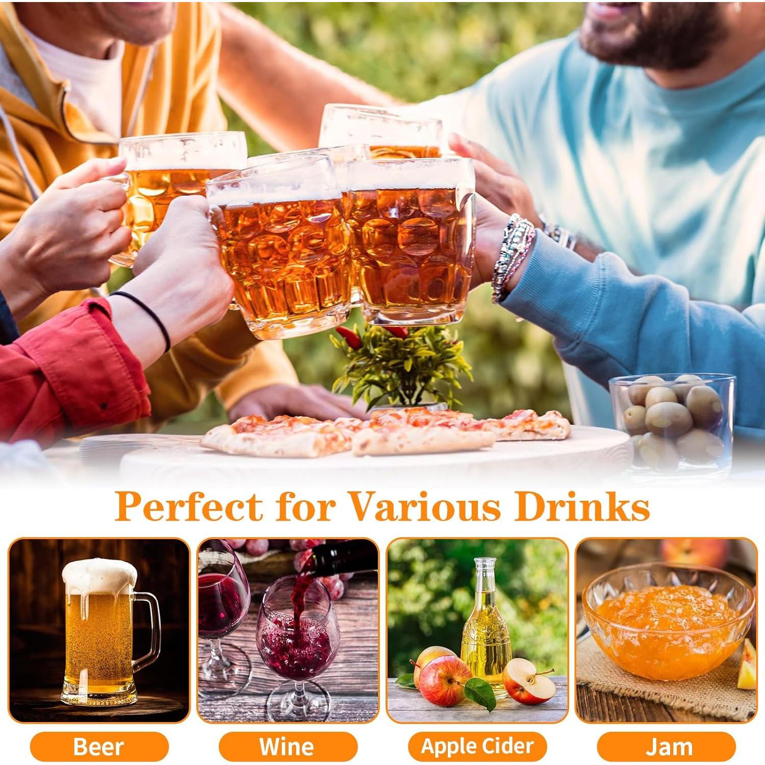 Bolsas de Cerveza Reutilizables COIDEA 66x56cm Paquete de 2