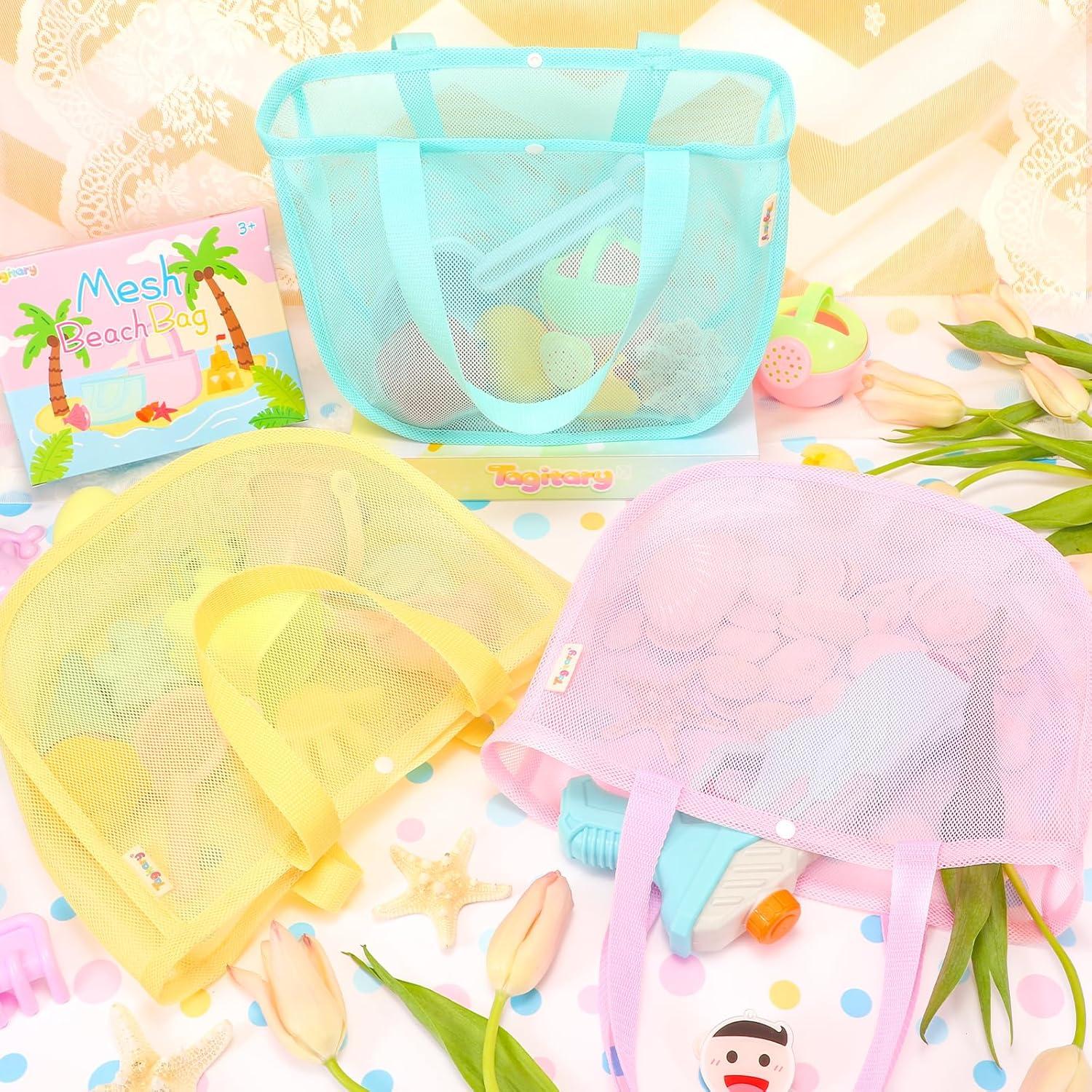 Bolsas de Playa Plegables Tagitary para Niños - Set de 3