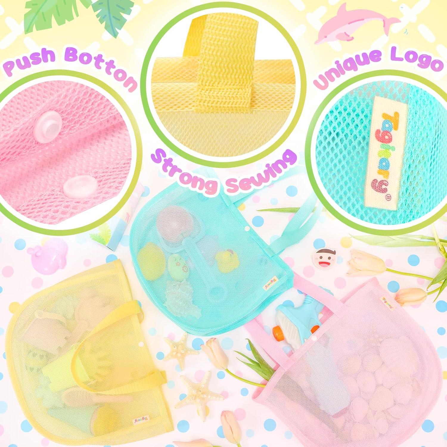 Bolsas de Playa Plegables Tagitary para Niños - Set de 3