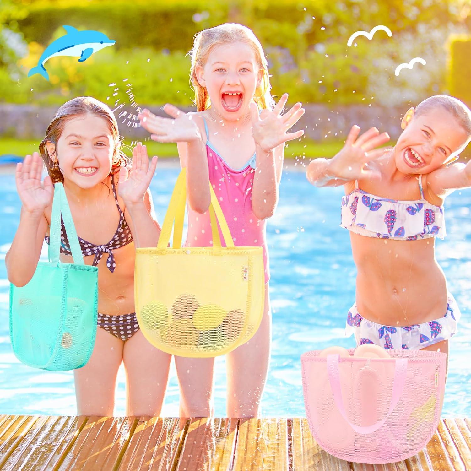 Bolsas de Playa Plegables Tagitary para Niños - Set de 3