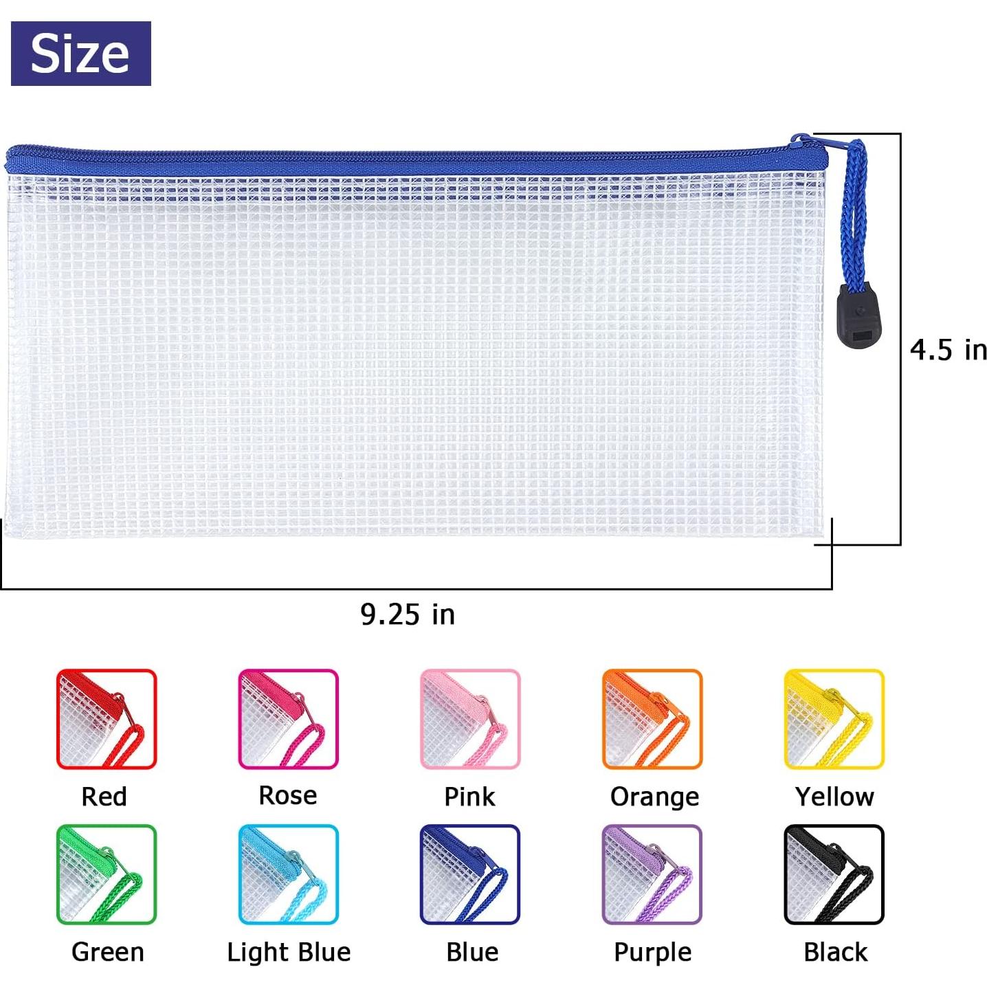 Bolsa de Documentos Tamaki A6 10 Piezas Malla Impermeable