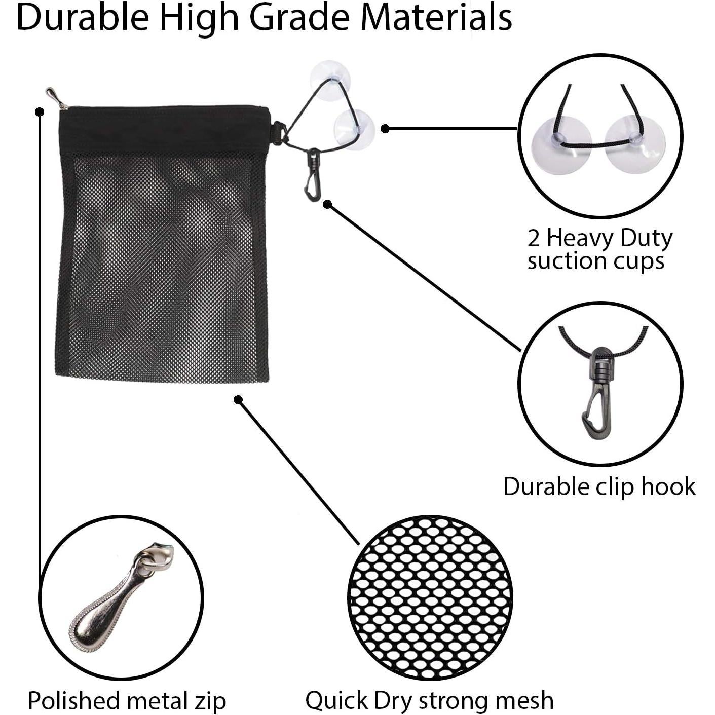 Bolsa de Aseo Impermeable Naroa 25.4x40.6cm para Gimnasio