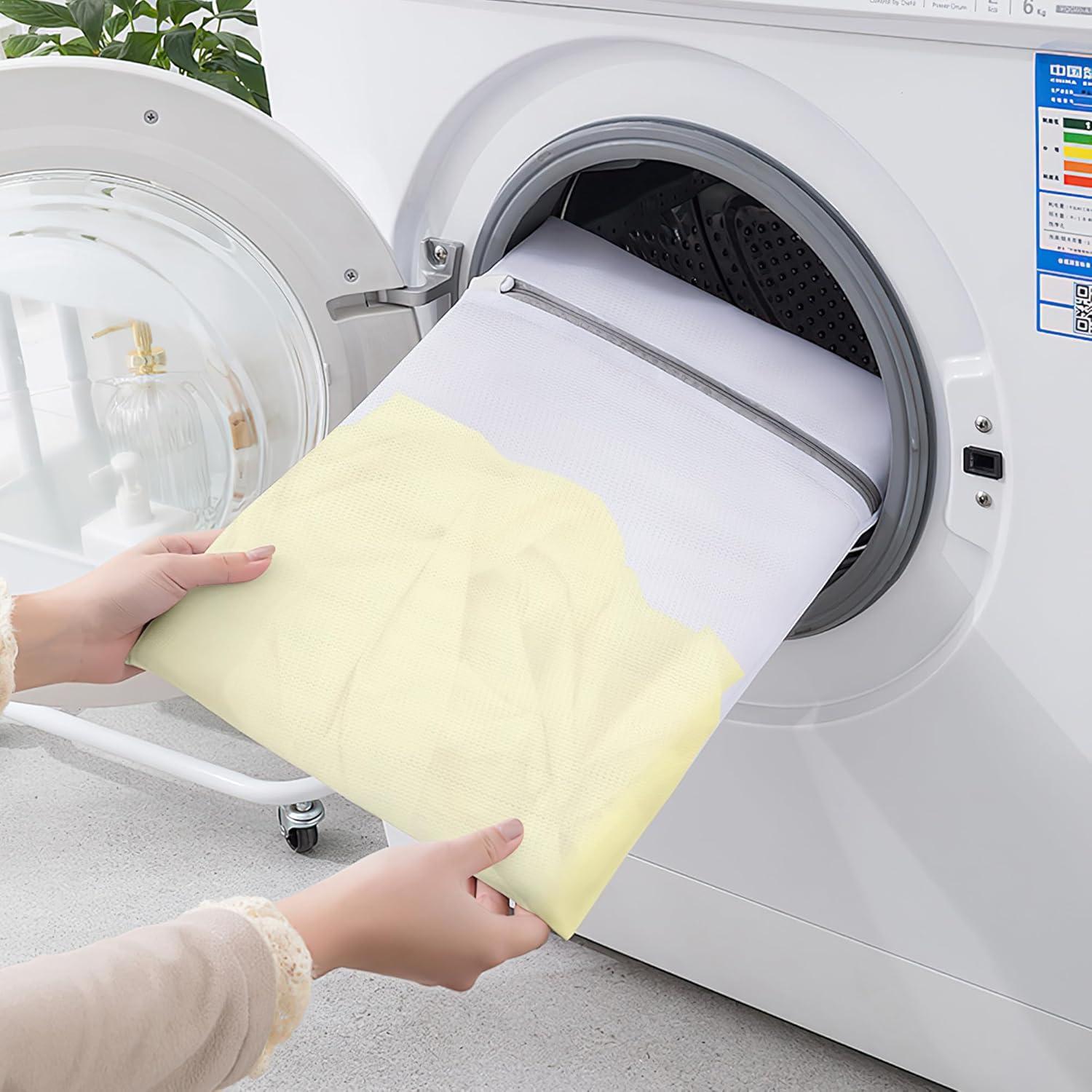 Bolsas de Lavandería de Malla YC Kitchen - 3 Piezas Mediana, Grande, Extra Grande