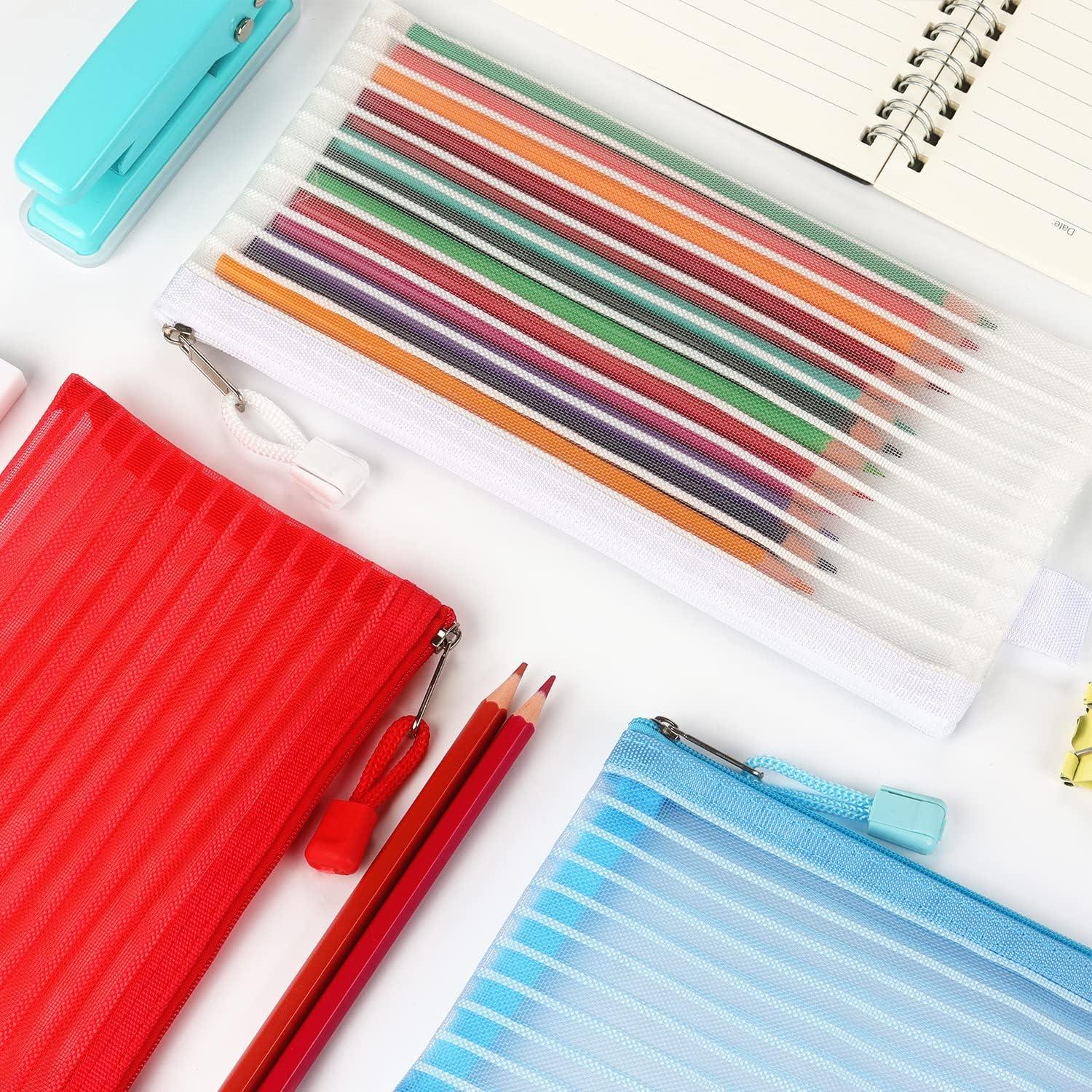 Tamaki Paquete de 10 Bolsas de Malla con Cremallera 23x12cm